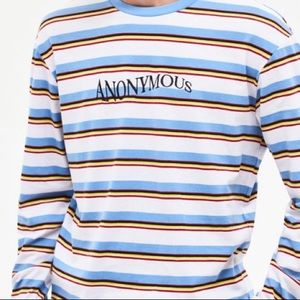 Anonymous Men’s striped long sleeve